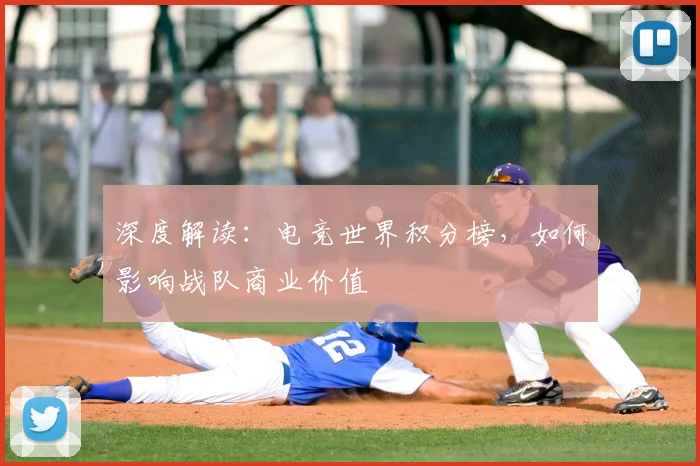 深度解读：电竞世界积分榜，如何影响战队商业价值